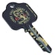 image 1 of Cobra Kai Blank Key - Black/Multicoloured - One Size