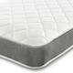 image 2 of 7-Inch Hybrid Sprung Mattress - Soft Firmness Deep Quilted Sleep Surface | Grey | Small Single
