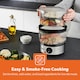 image 9 of GEEPAS 3-Tier Food Steamer, 7.2L
