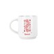 image 6 of King & Queen Stacking Mugs Set Gift - Red Playing Cards Ceramic Cups Set of 2 with Metal Stand, Classic Game Gifts for Couples | White