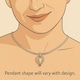 image 4 of Wildlife Series Tiger Open-Your-Own Pearl Pendant Necklace Gift