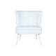 image 2 of Armchair DKD Home Decor 73 x 67 x 85 cm Blue Wood White Blue