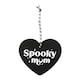 image 1 of Something Different Spooky Mum Heart Hanging Sign - Black/White - One Size