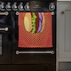 image 2 of The pop art illustration of burger (Kitchen Towel)