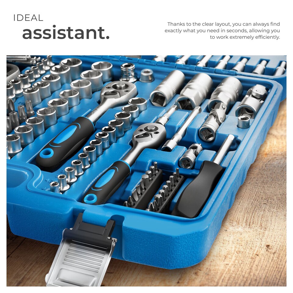 image 1 of Ratchet Spanner Set 171 pc