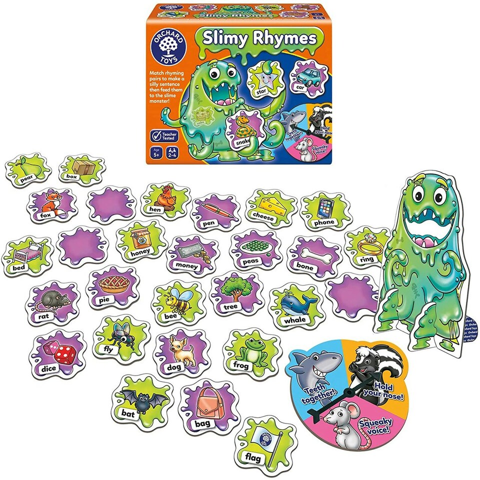 image 1 of Orchard Toys Slimy Rhymes Game
