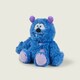 image 3 of Warmies Plush Blue Monster Microwavable Weighted Teddy with French Lavender Scent, Hot or Cold for Cool Relaxation and Warm Relief