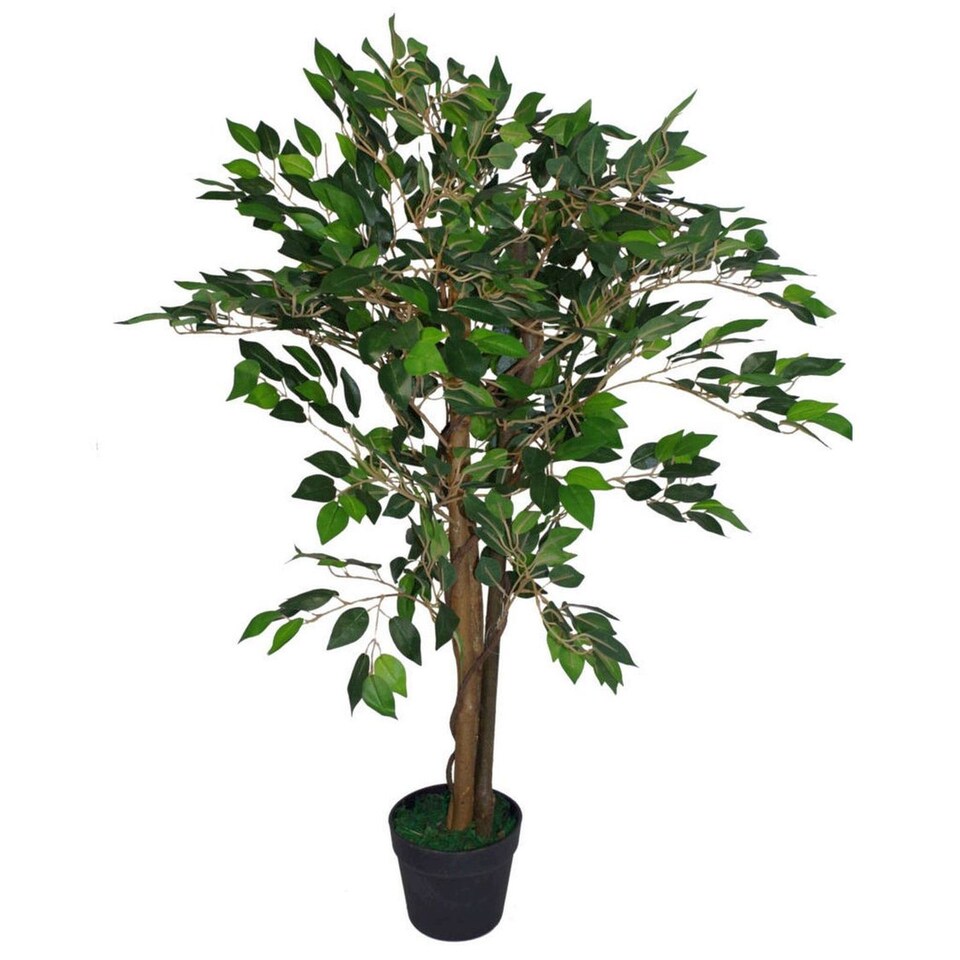Artificial Ficus Tree Plant 90cm Plants | Green | 3ft