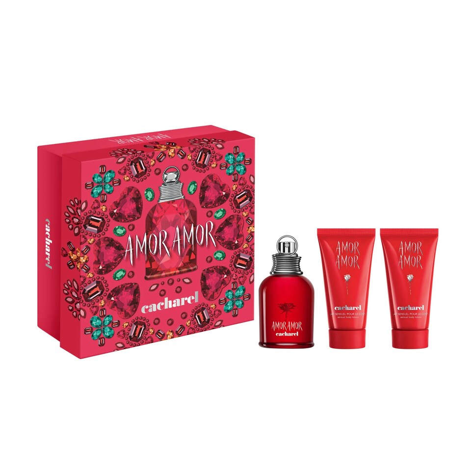 Cacharel Amor Amor - 50ml Eau De Toilette Gift Set