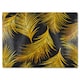 image 1 of Golden Tropical Glass Chopping Board | Multi
