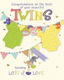 Congratulations On Your Christening Card - Lucilla Lavender Sparklicious Range
