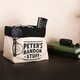 image 6 of Pre-personalised Top Bloke Storage Pouch Gift For Tools Bits and Pieces - Choose From Over 60 Names and Titles - David | Grey