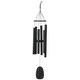 image 1 of Woodstock Windchimes Bells of Paradise - Medium Black