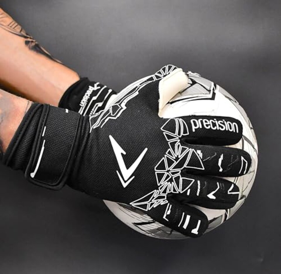 image 1 of ​​Precision Fusion X Pro Lite Giga Professional Football Adult's Goalkeeper Gloves, Black, 11