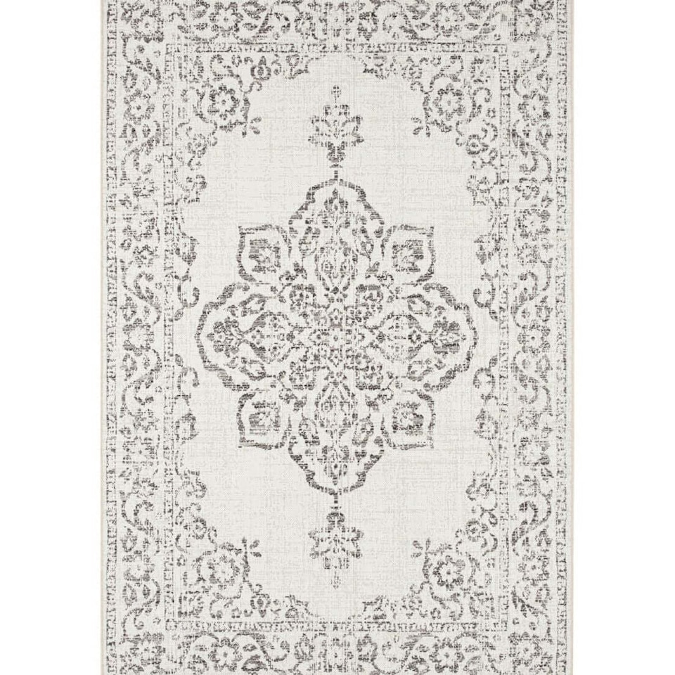image 1 of The Rugs Indoor Outdoor Rug Tilos Vintage Oriental Polypropylene Durable