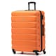 image 1 of Flight Knight 29" Extra Large Suitcase – 20kg Capacity Hard Shell Check-In Luggage with 4 Wheels  100+ Airlines Approved: Ryanair, EasyJet, Jet2, Wizz Air, BA Orange | Orange/Black | Large