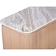 image 5 of Bundi Natural Marble & Wood Large Tv Cabinet Brown