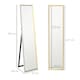 image 7 of HOMCOM Full Length Mirror Wall Mount Leaning Standing Mirror, White