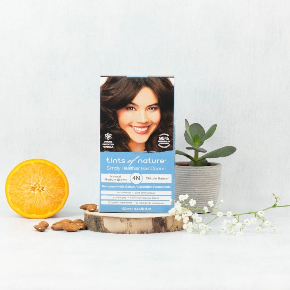 image 1 of Tints of Nature 4N Natural Medium Brown Hair Dye