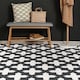 image 4 of Floorpops Nordic Black Peel And Stick Floor Tiles FP3308