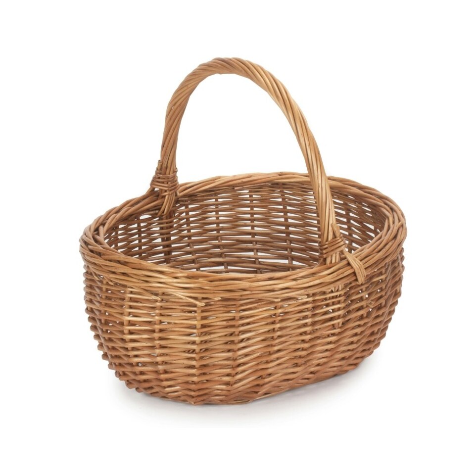 image 1 of Shopping Basket Large Deluxe Shopper Brown | Brown | One Size