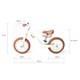 image 8 of Allis Lumi Balance Bike for 2 Year Olds with Basket & Bell - White White