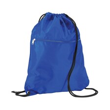 Quadra Premium Drawstring Bag - Bright Royal Blue - One Size (UTRW10272) | Multi