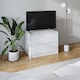 image 6 of URBNLIVING 2 Drawer Chest Storage Unit With Adjustable Feet | Multi | White | 1