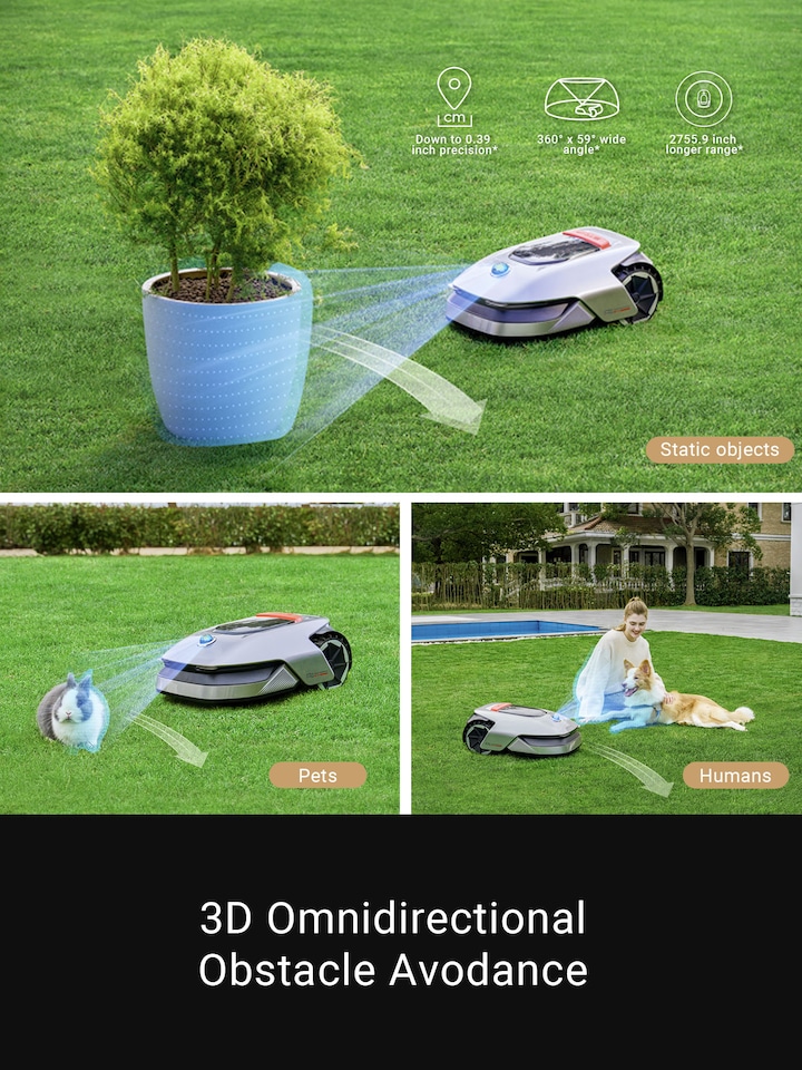 image 1 of Dreame A1 Pro smart robot mower