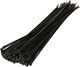 image 4 of 100 Pcs 200mm x 4.8mm Strong Black Nylon Plastic Cable Ties Zip Tie Wraps organizer | Black