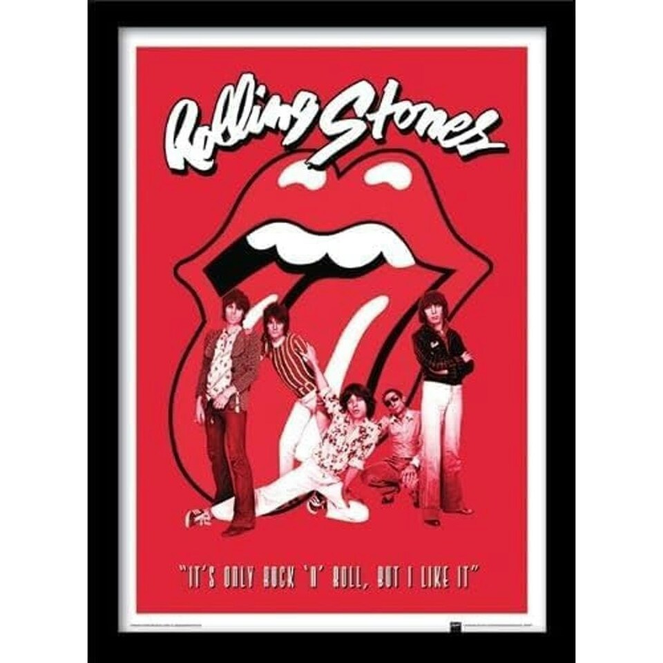 THE ROLLING STONES - IT'S ONLY ROCK N ROLL - MEMORABILIA RANGE - FP11015P