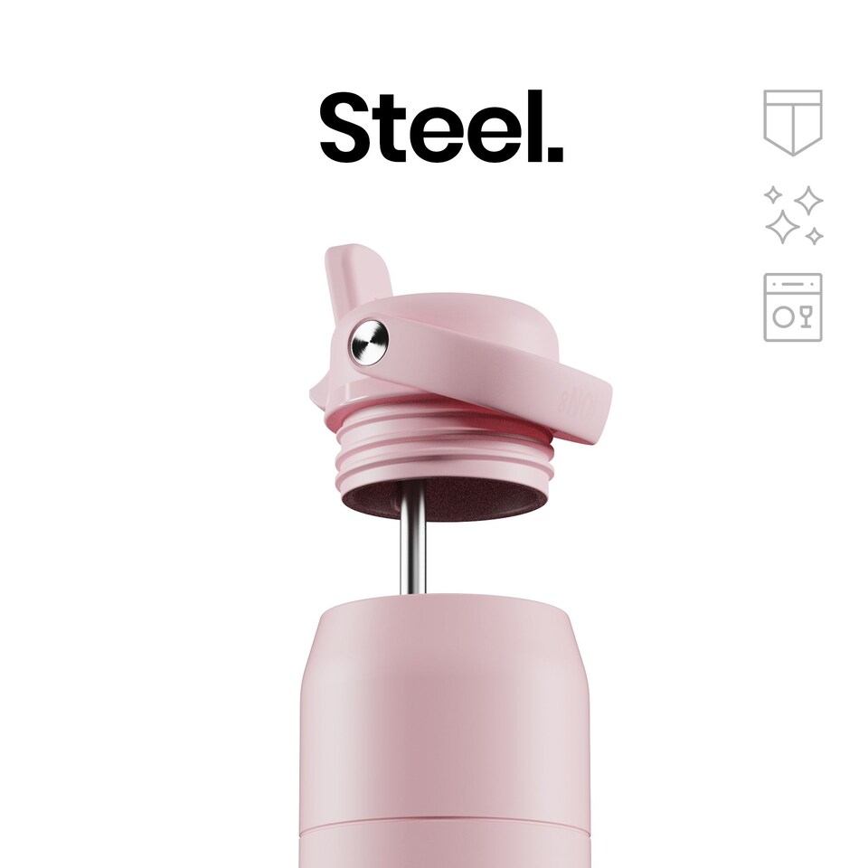image 1 of ION8 URBAN Insulated Steel Water Bottle, Dual Tone, 540ml / 18oz