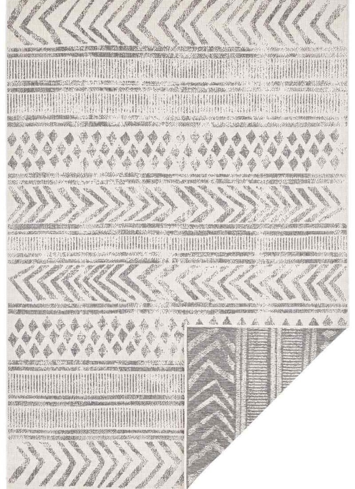 image 1 of The Rugs Reversible Geometric Indoor Outdoor Flatweave Rug Polypropylene
