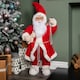 image 1 of 80cm Red Standing Mega Papa Noel Santa Claus Indoor Decoration