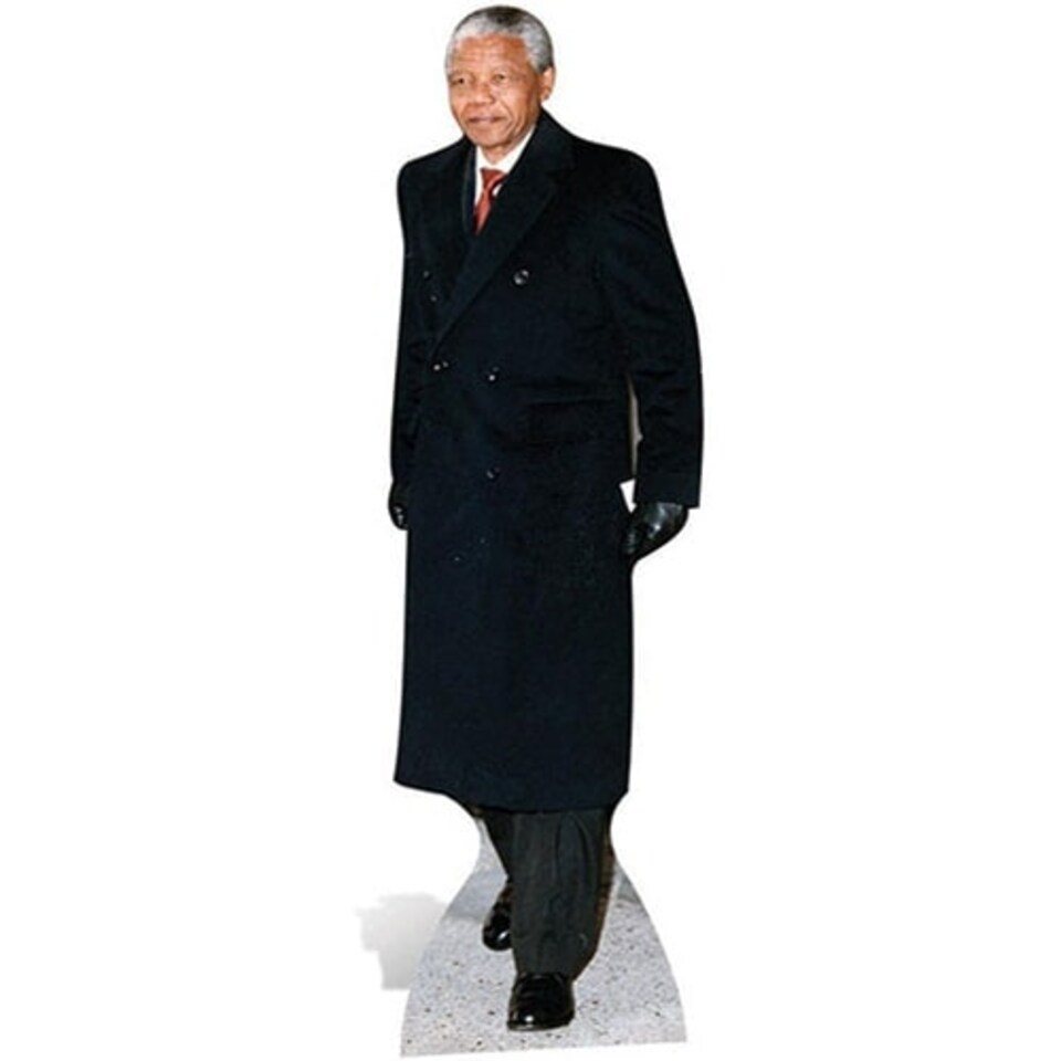 Nelson Mandela Lifesize Cardboard Cutout 179 cm