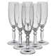image 7 of Champagne Drinking Flutes Stemmed 6 Set Cocktail Glasses Dinner Party