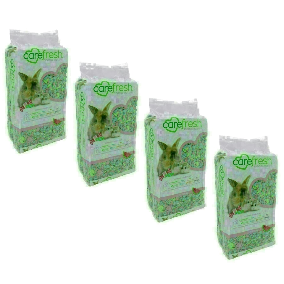 image 1 of 4pk Tutti Fruiti 10L Quality Pet Small Animal Guinea Rabbit Bedding 99% Dust Free