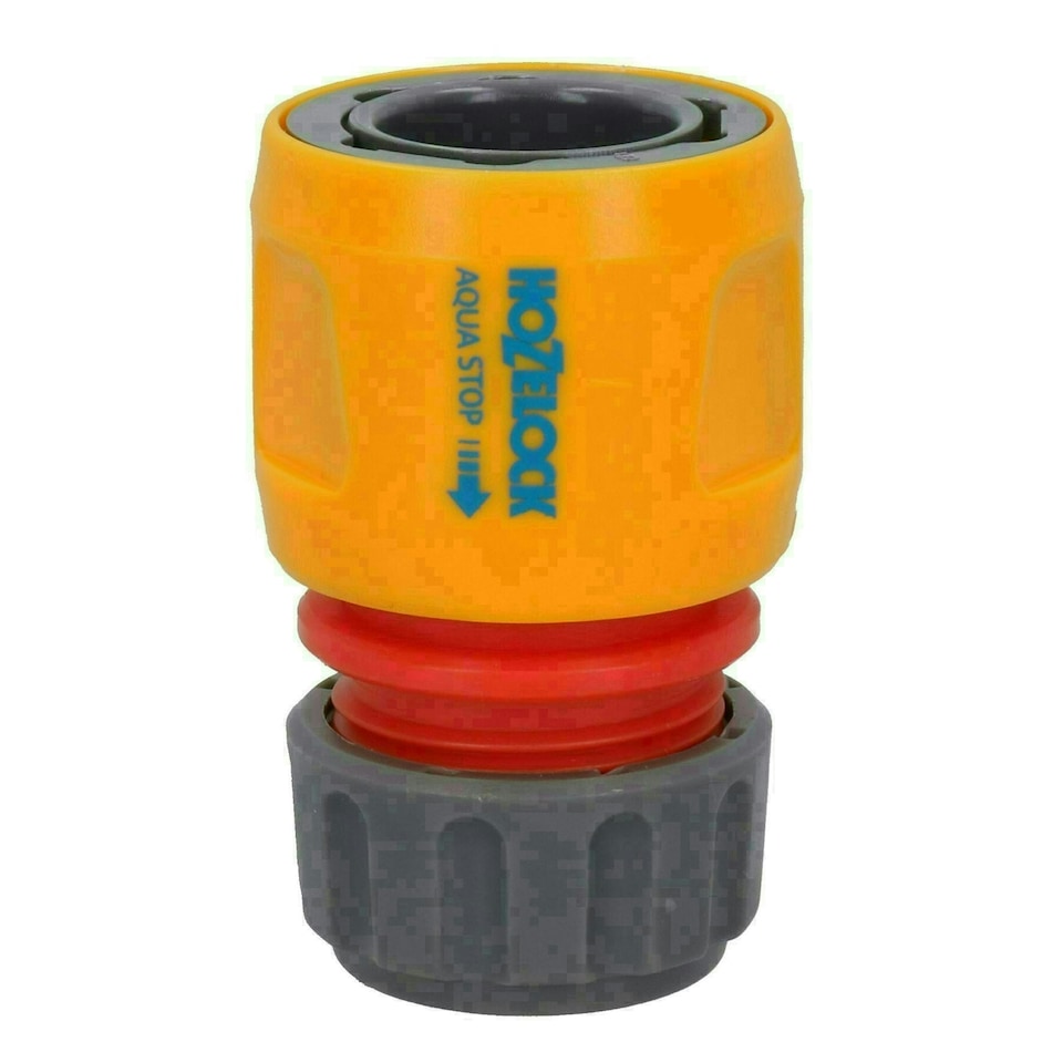 image 1 of Hozelock Quick Release Fitting & Aqua Water Stop Garden Hose Pipe Yard 10pk