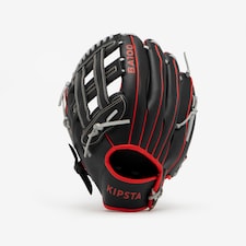 Decathlon Glove BA100 LHT - Black/Red