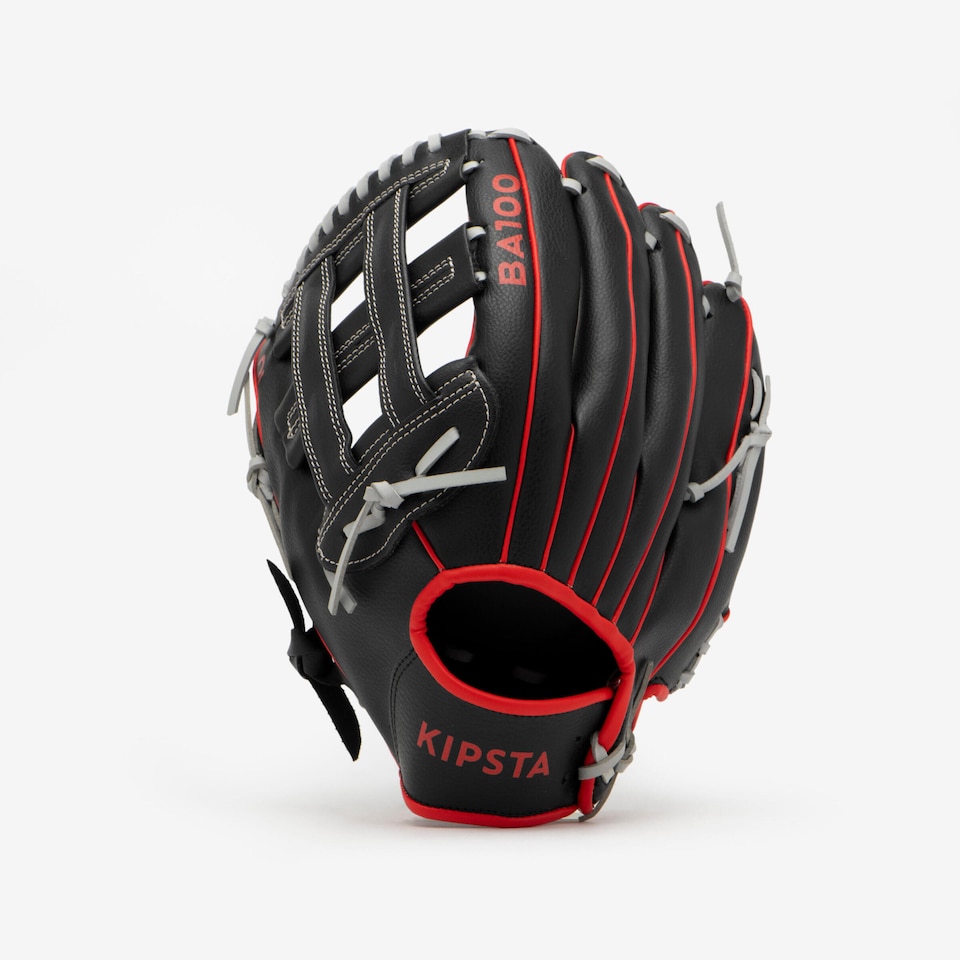 image 1 of Decathlon Glove BA100 LHT - Black/Red