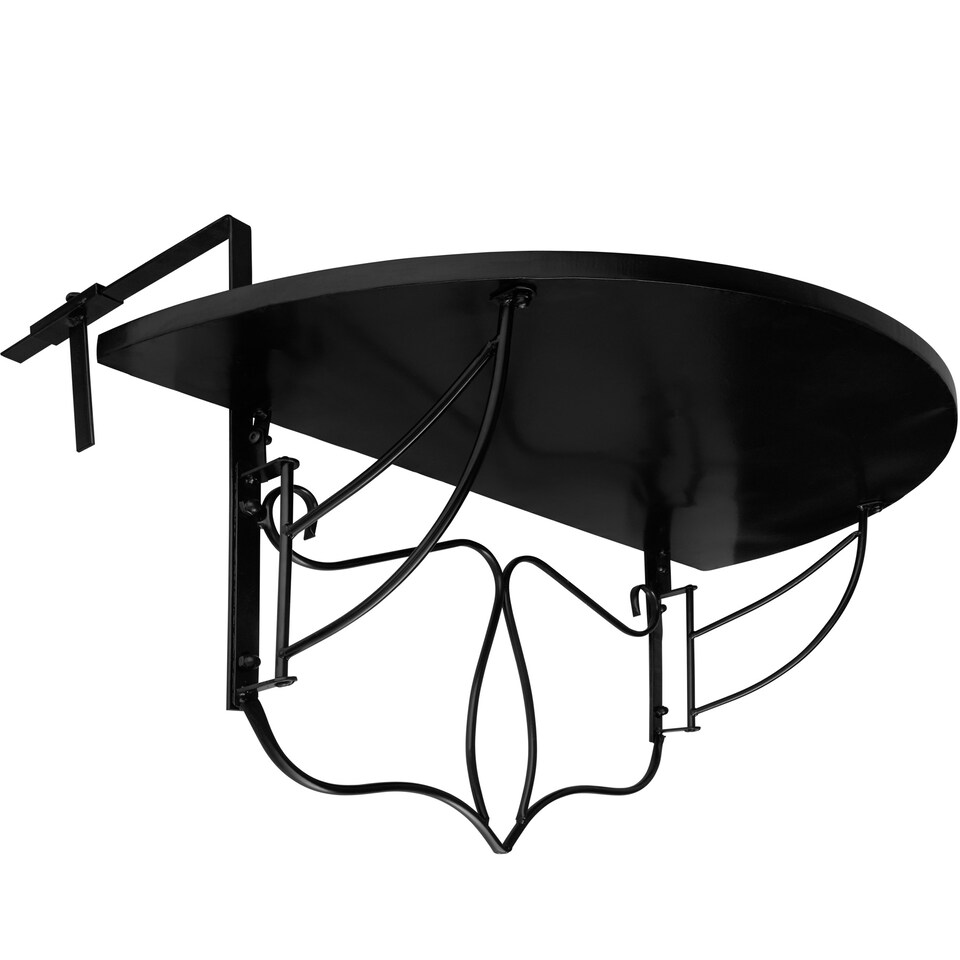 image 1 of Hanging table with mosaic pattern 75x65x62cm | Brown | terracotta/white | 1