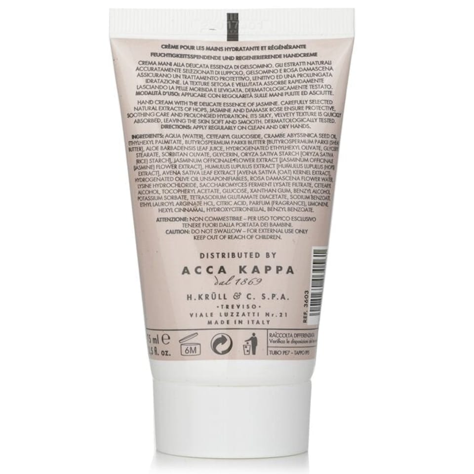 image 1 of Jasmine & Water Lily Hand Cream - 75ml/2.5oz