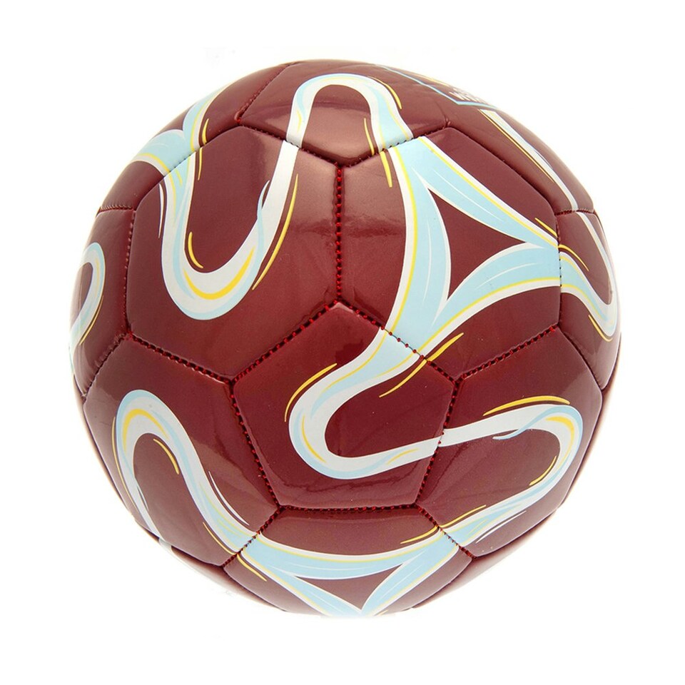 image 1 of West Ham United FC Crest Football - Claret Red/Blue/White - 1