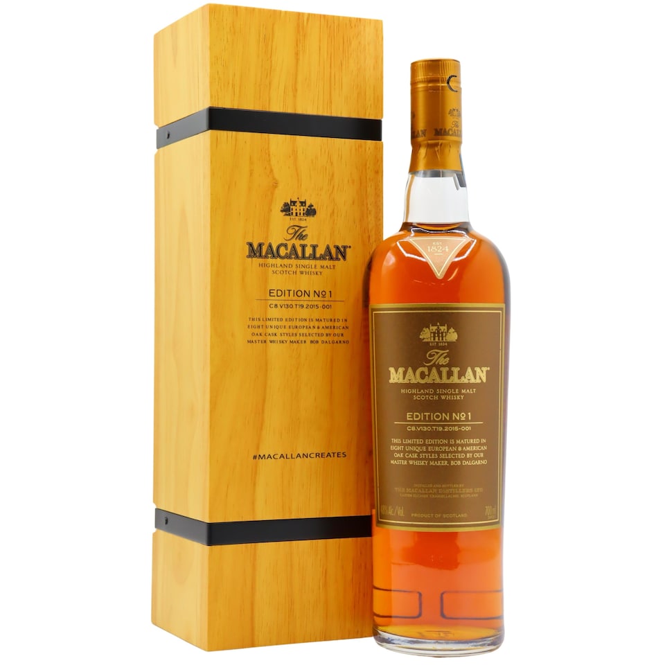 Macallan - Edition No. 1 - Highland Single Malt Whisky (Taiwanese Edition)