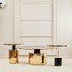 image 2 of Interiors by Premier Oria Warm Metallic End Table Black