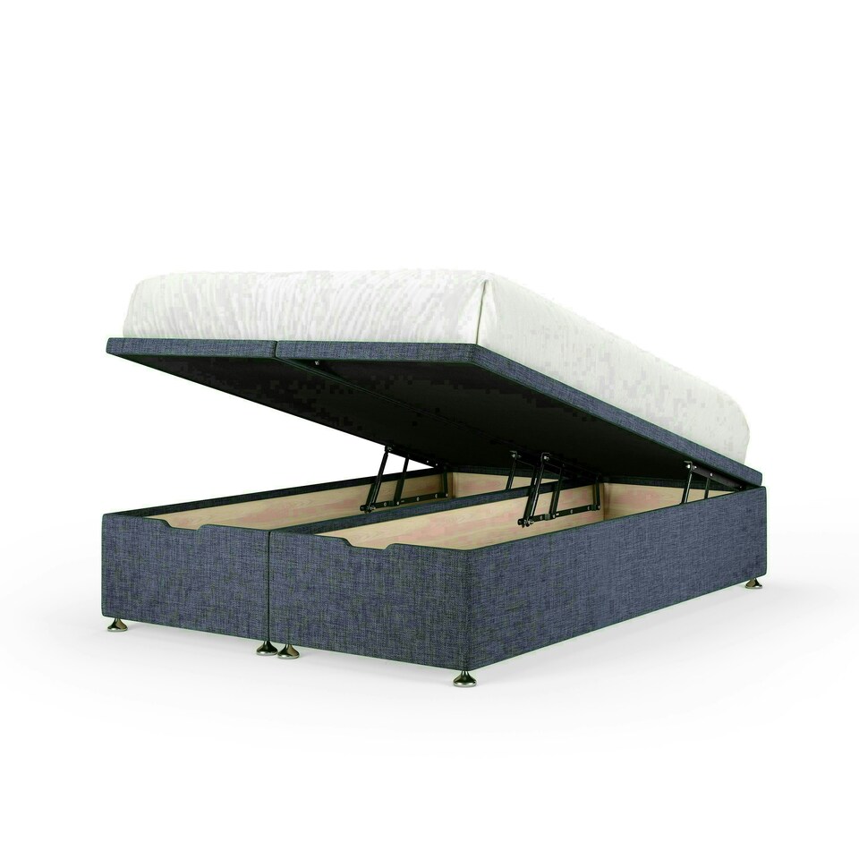 image 1 of Midnight Linen Ottoman Base Small Double N/A