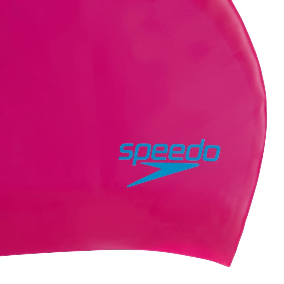 image 1 of Speedo Junior Long Hair Silicone Swim Cap