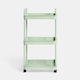 image 1 of OHS 3 Tier Storage Trolley Cart Bathroom Kitchen Rolling Organiser