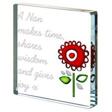 Spaceform Miniature Token Little Red Flower Nan  2150