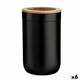 image 1 of Toothbrush Holder Berilo BP16-103BK Brown Black Natural Bamboo polypropylene 7,7 x 11,5 x 7,7 cm (6 Units)